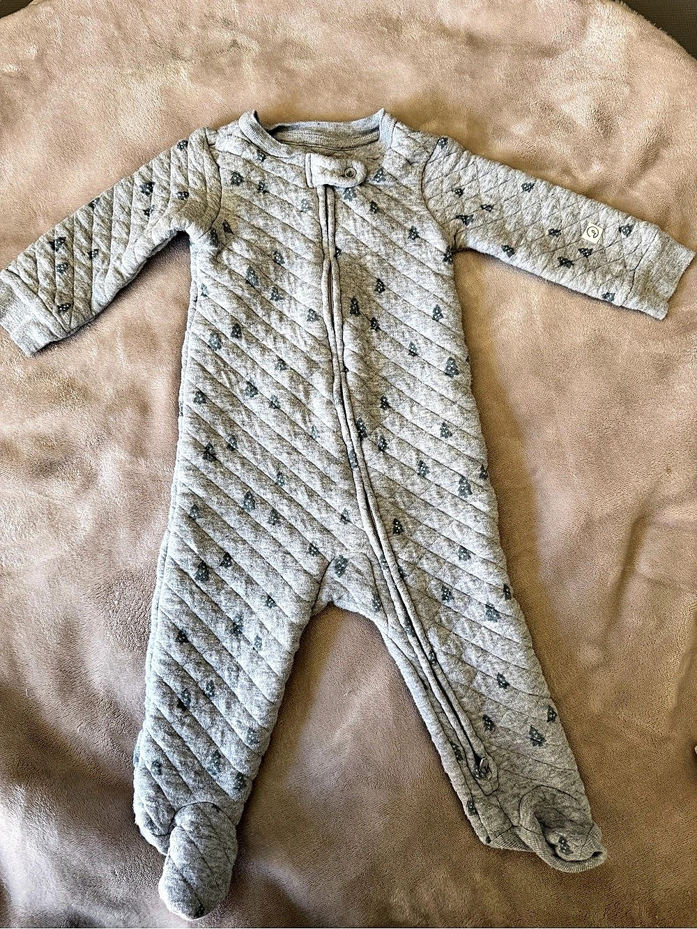 little planet by carter's Organic Cotton Quilted Footie pajama Baby 9 months
